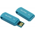 Флешка USB  8GB  Qumo Twist Turquoise светло-бирюзовый
